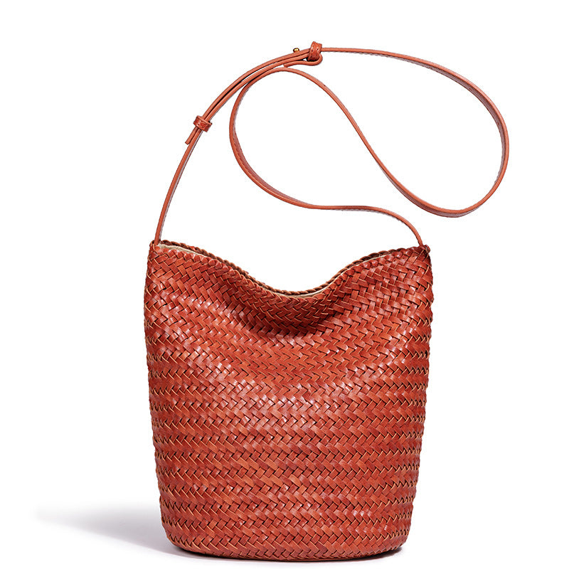 Texturierte Gewebte Crossbody Tasche Brehn