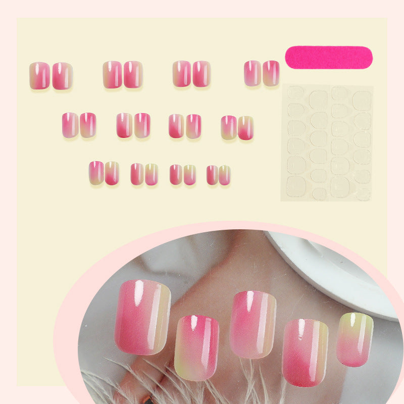 Premium Ombre Press-On Nagelset Brehn