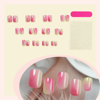Premium Ombre Press-On Nagelset Brehn