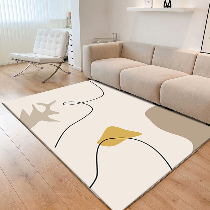 Moderne abstrakte Teppich