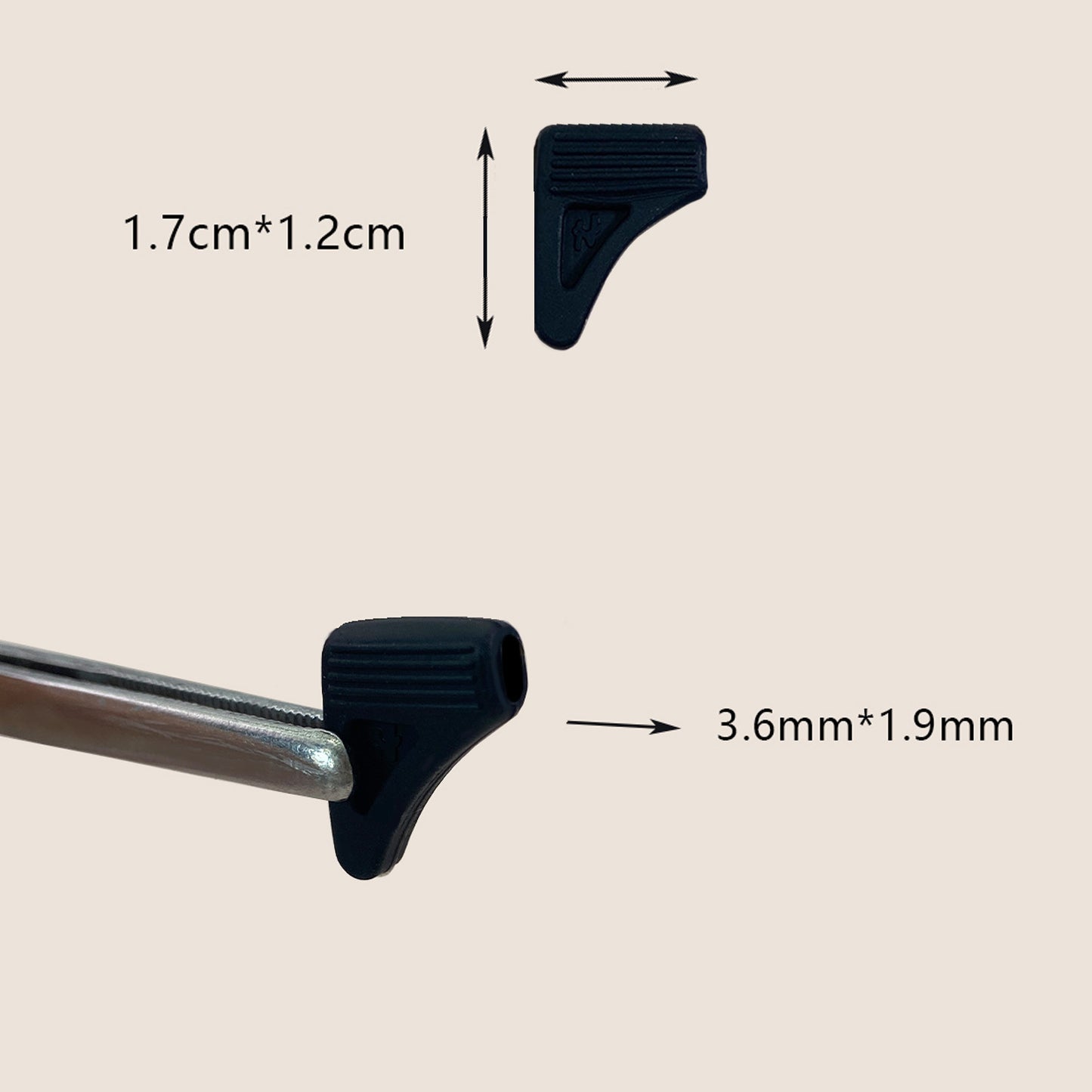 Silicone Brillengriff-Pads Brehn