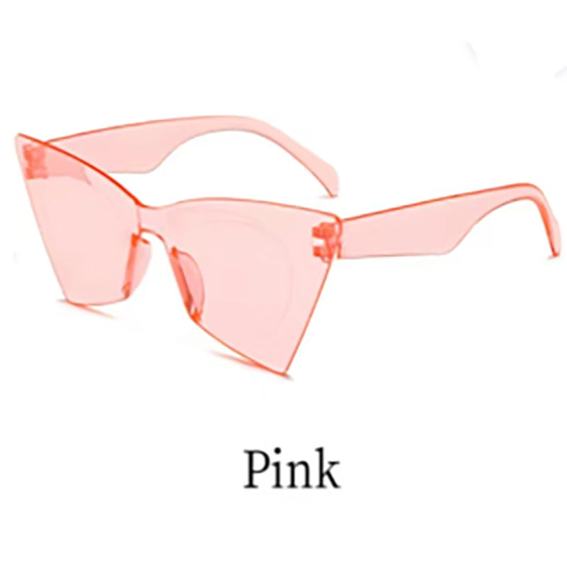 Damen Modische Transparente Sonnenbrille Brehn