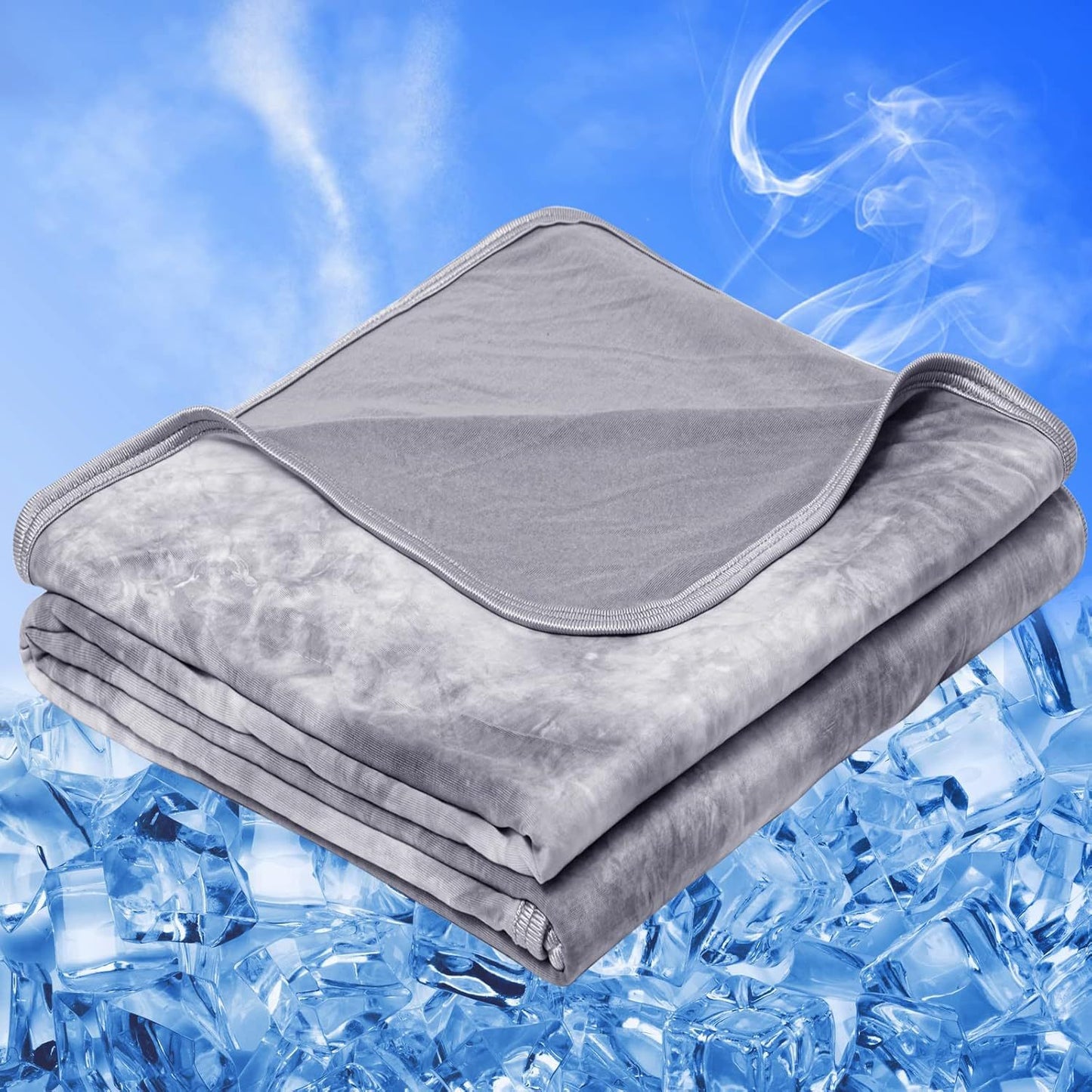 Unisex nan atmungsaktive Kühldecke mit temperaturregulierender Mikrofaser und feuchtigkeitsableitendem Finish Brehn