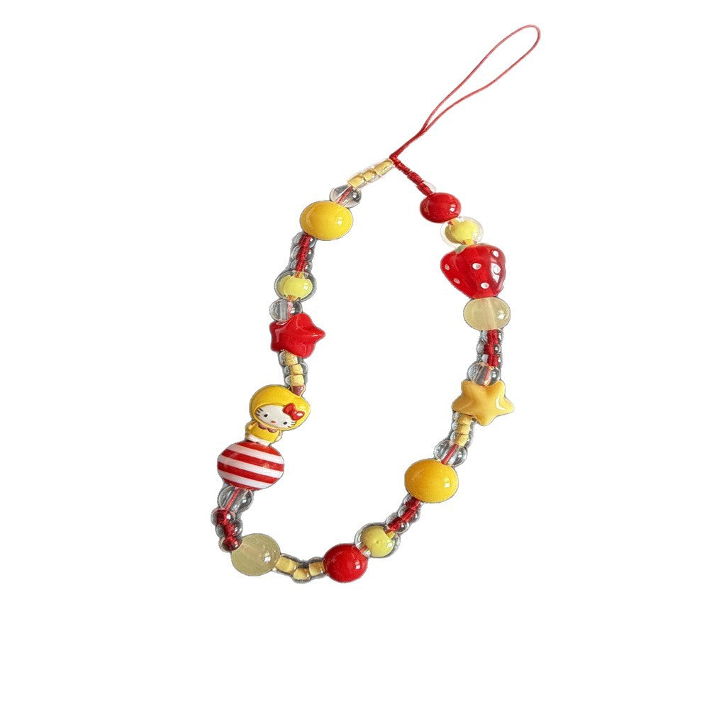 Verspielt Bead Charm Handy Lanyard Brehn 1790135330