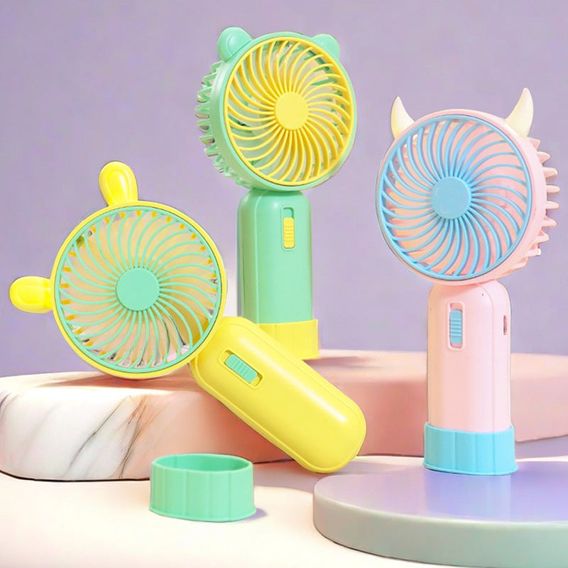 Frauen tragbarer Handventilator mit Tierdesign Brehn