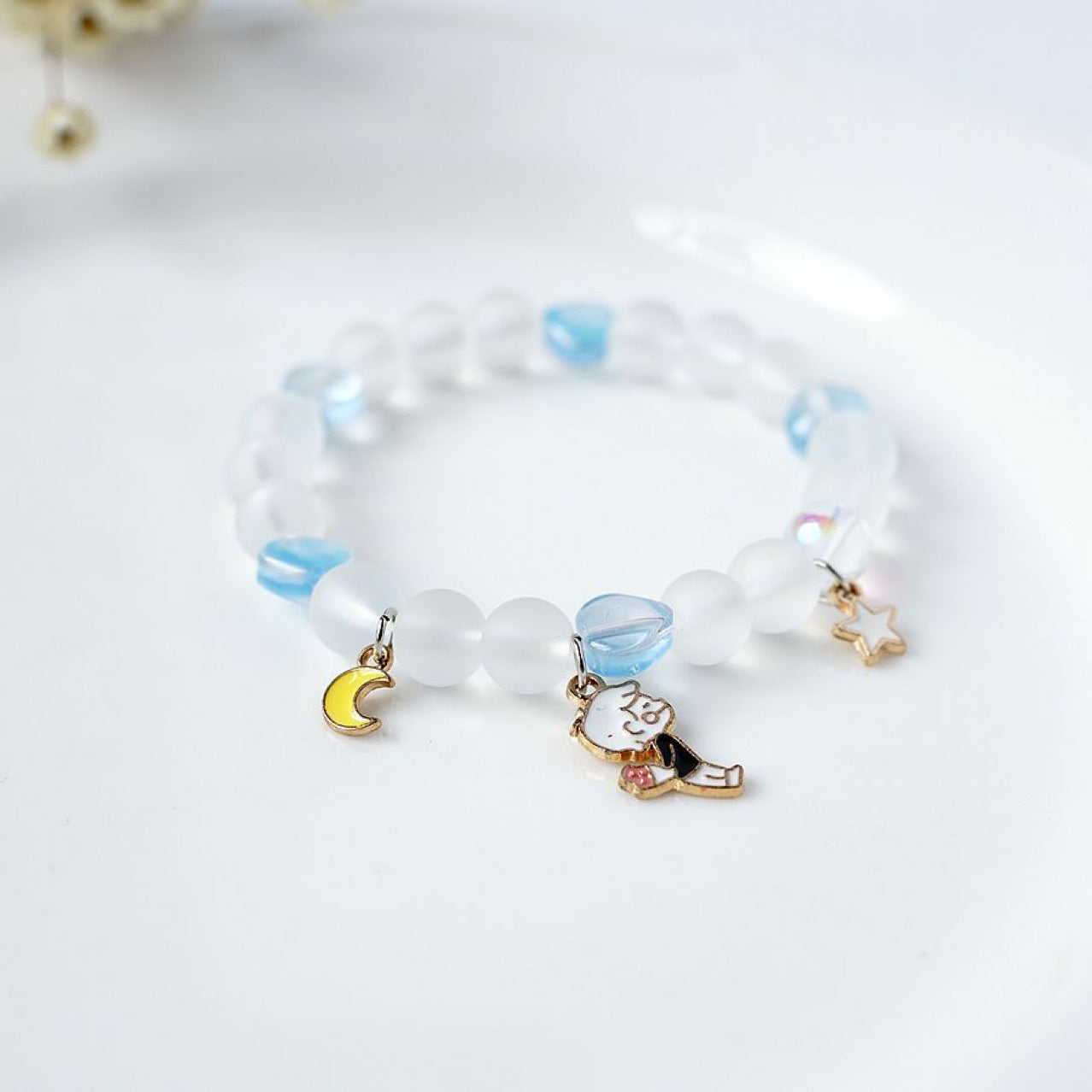 Verspielter Charme Perlenarmband Brehn