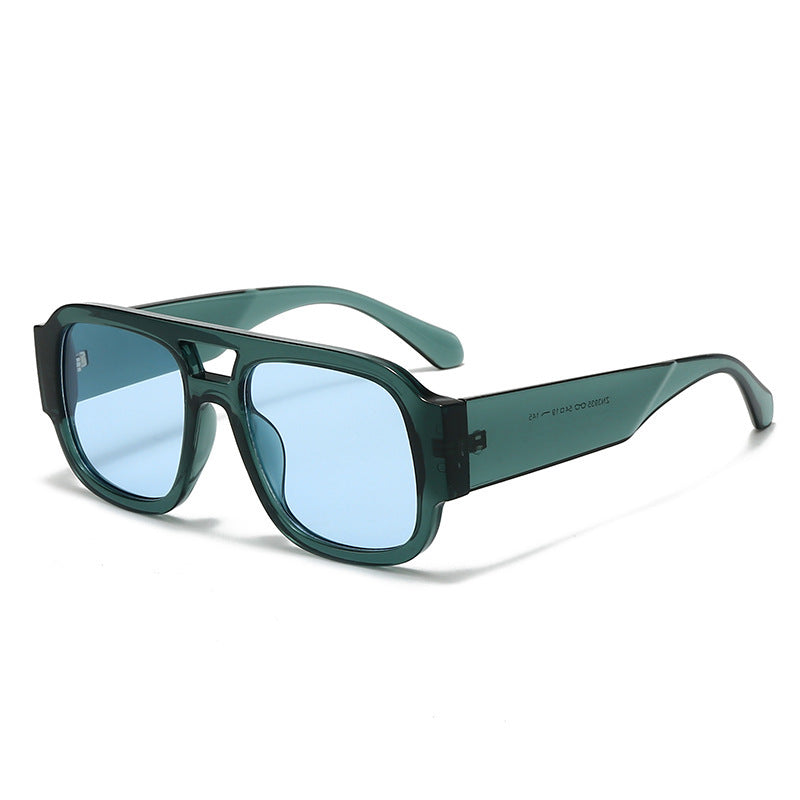 Damen moderne Sonnenbrille im eleganten Rechteckdesign Brehn