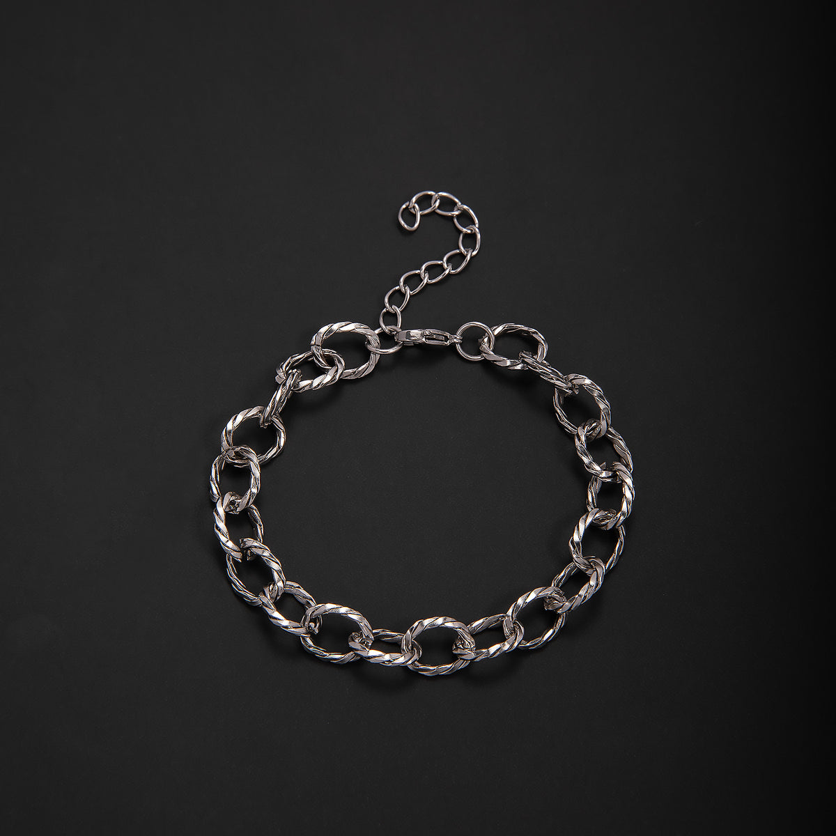 Vernetztes Metall-Gliederarmband Brehn