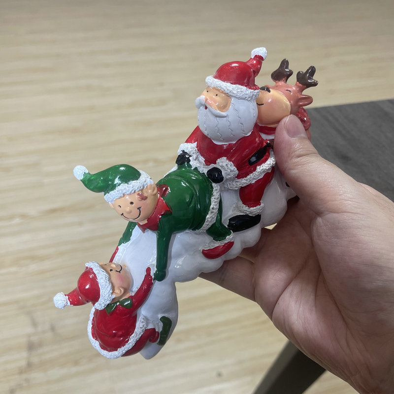 Weihnachtsmann-Dekorationsfigur Brehn