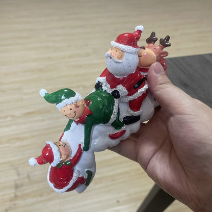 Weihnachtsmann-Dekorationsfigur Brehn