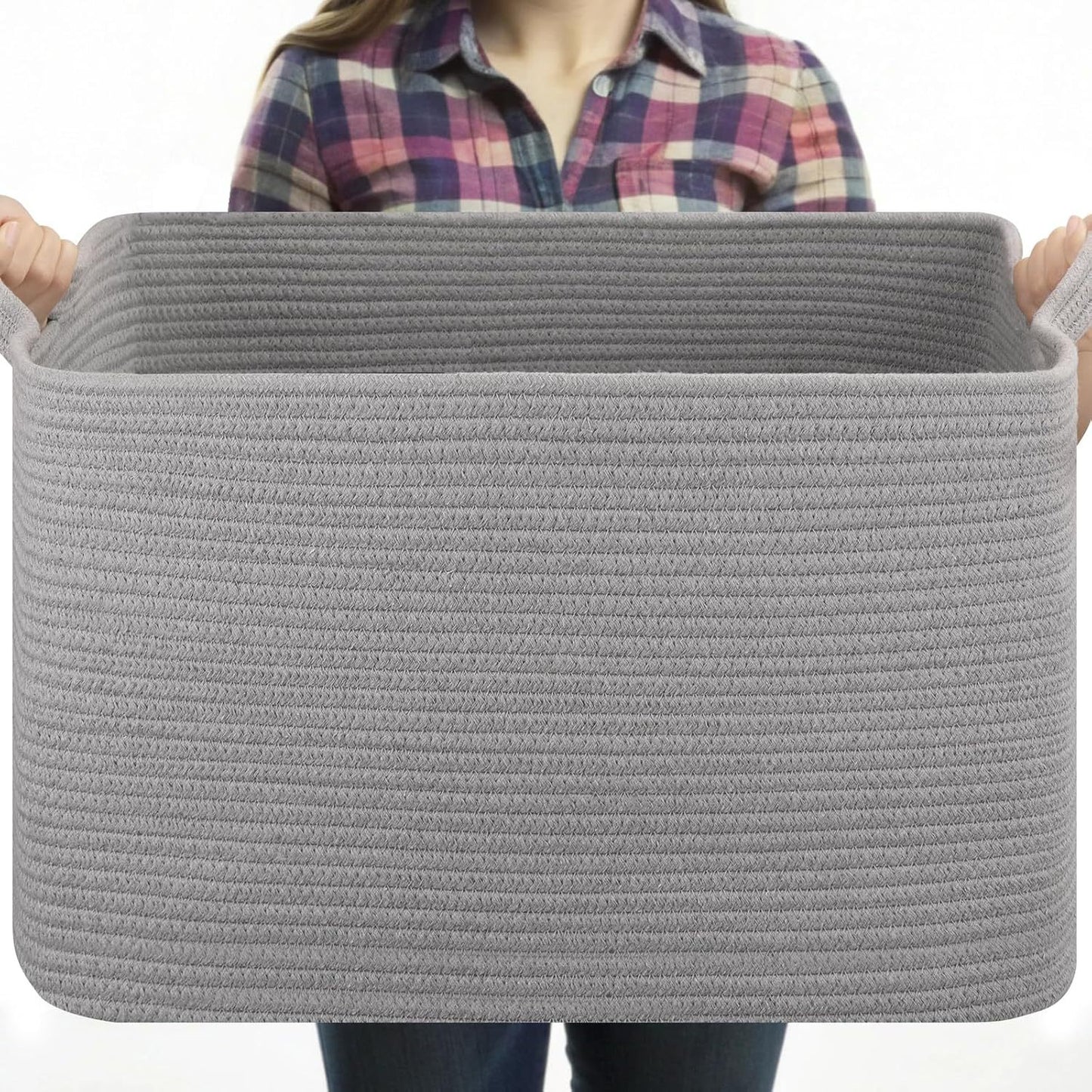Damen Vielseitiger Aufbewahrungskorb mit robusten Griffen Brehn