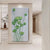 Elegante botanische Relief-Wandkunst
