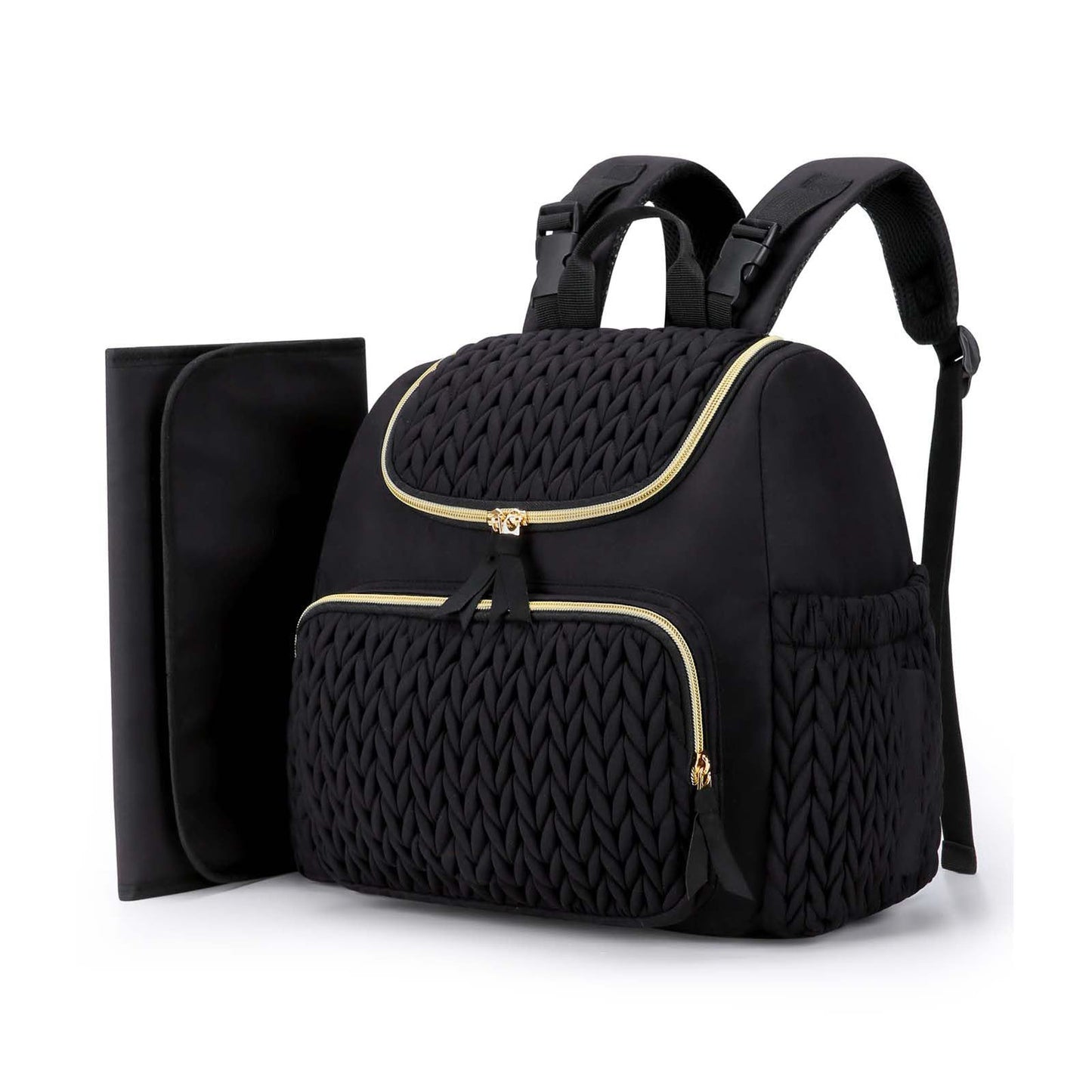 Damen Modischer Rucksack mit geflochtenem Design Brehn