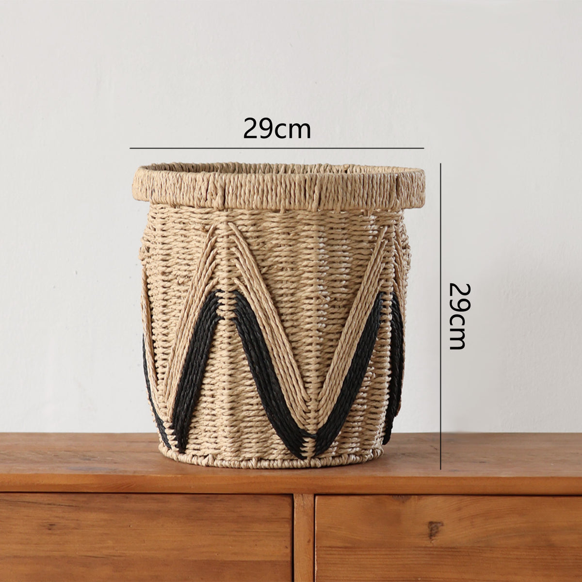 Henkeltasche aus geflochtenem Naturmaterial Brehn