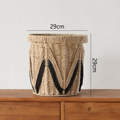 Henkeltasche aus geflochtenem Naturmaterial Brehn