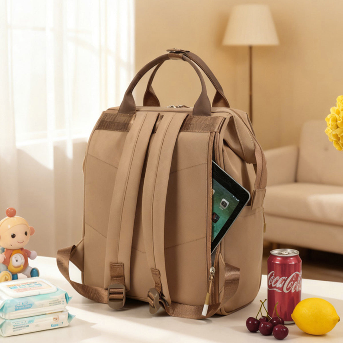 Fun-Themen Multi-Taschen Rucksack Brehn
