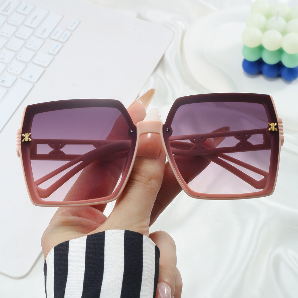 Damen stylische oversized Sonnenbrille Brehn