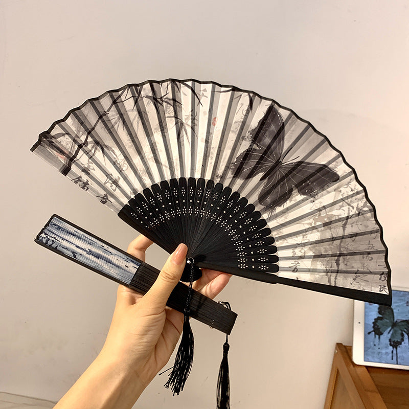 Handgefächer mit Elegantem Schmetterlingsdesign Brehn