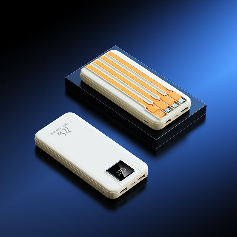 Tragbare Powerbank mit Intelligenter Schnellladefunktion und Digitaler Ladestandsanzeige Brehn