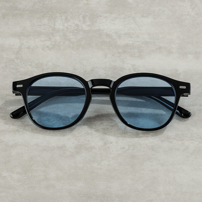 Vintage-inspirierte runde Rahmen-Sonnenbrille Brehn
