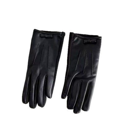Elegante Leder Touchscreen Handschuhe Brehn