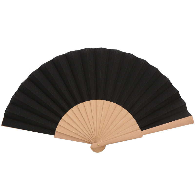 Damen handgefertigter Fächer aus atmungsaktivem Material mit elegantem Design Brehn