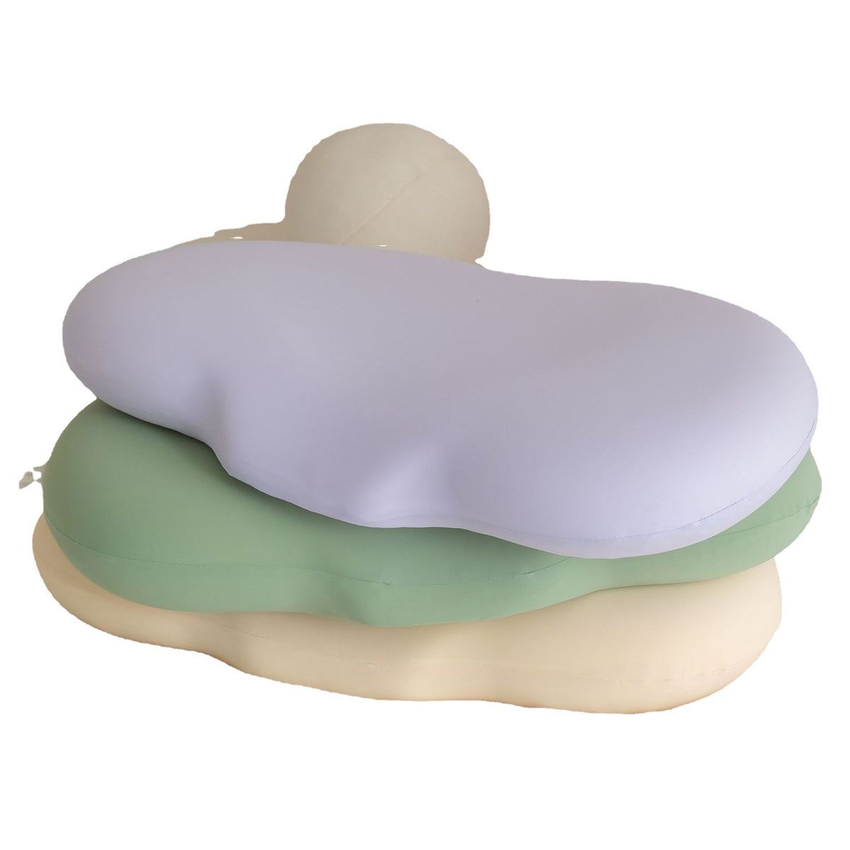 Ergonomisches Babykopfkissen gegen Plattkopf mit Memory-Schaum