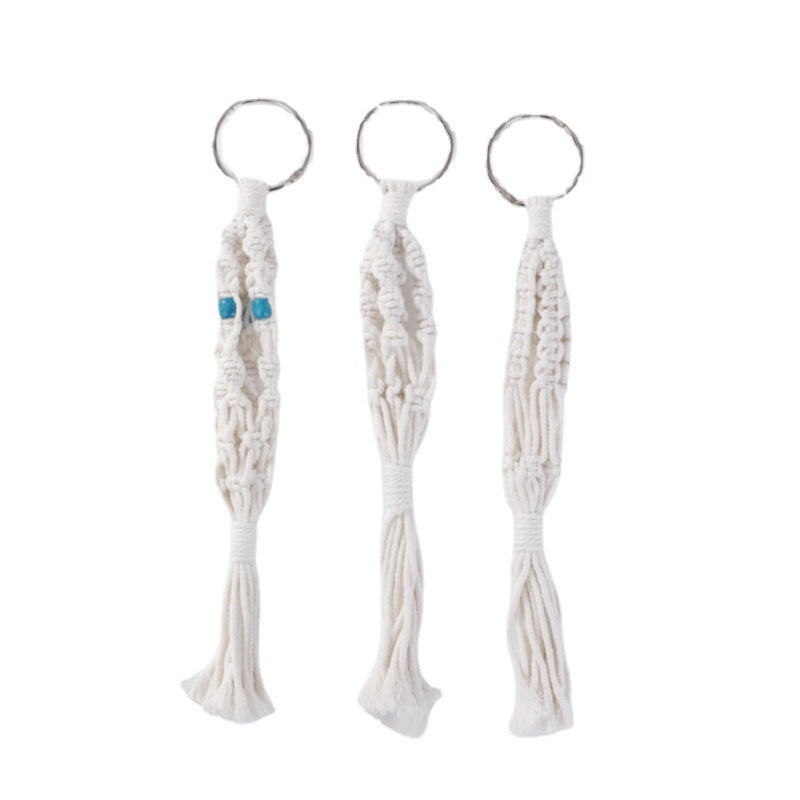 Schlüsselschmuck mit Makramee-Design Brehn