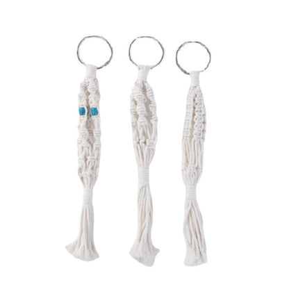 Schlüsselschmuck mit Makramee-Design Brehn