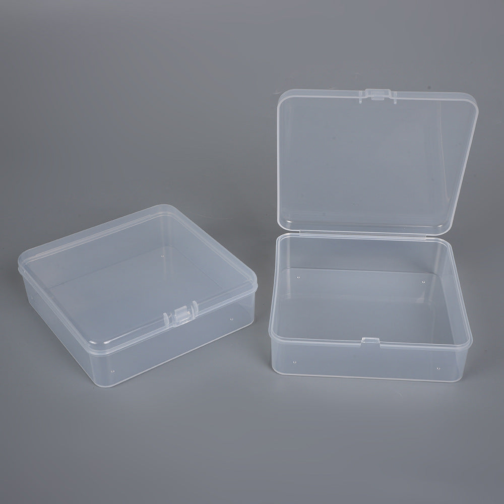 Transparente quadratische Aufbewahrungsbox Brehn