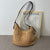 Handgeknüpfte Henkeltasche mit Lederdetails Brehn