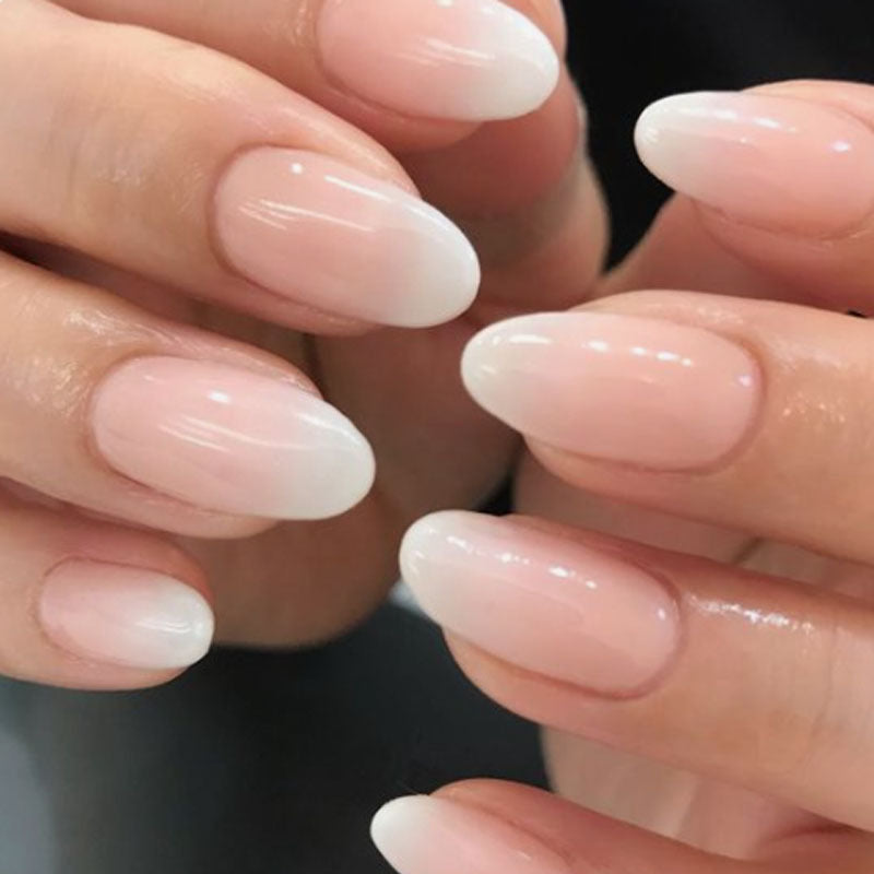 Natürlicher Finish Press-On Nagelspitzen Brehn