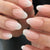 Natürlicher Finish Press-On Nagelspitzen Brehn