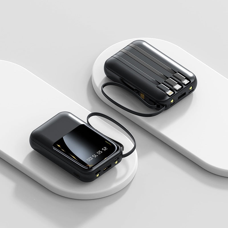 Kompakte Powerbank mit digitaler Anzeige Brehn