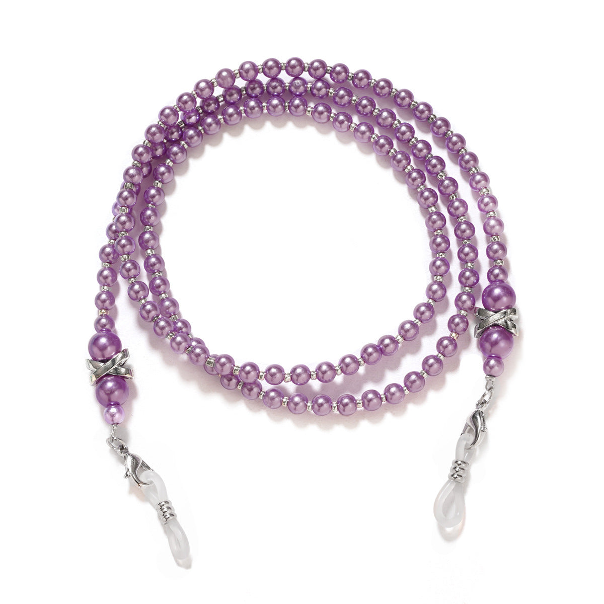 Elegante Perlen Brillen Kette Brehn