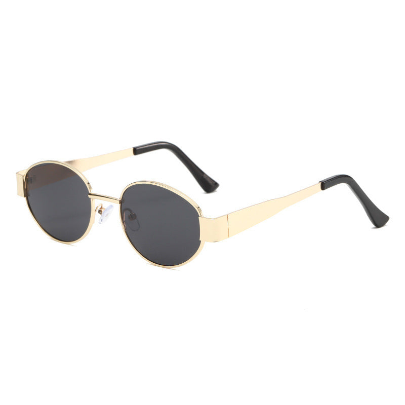 Retro-Runde-Rahmen-Sonnenbrille Brehn