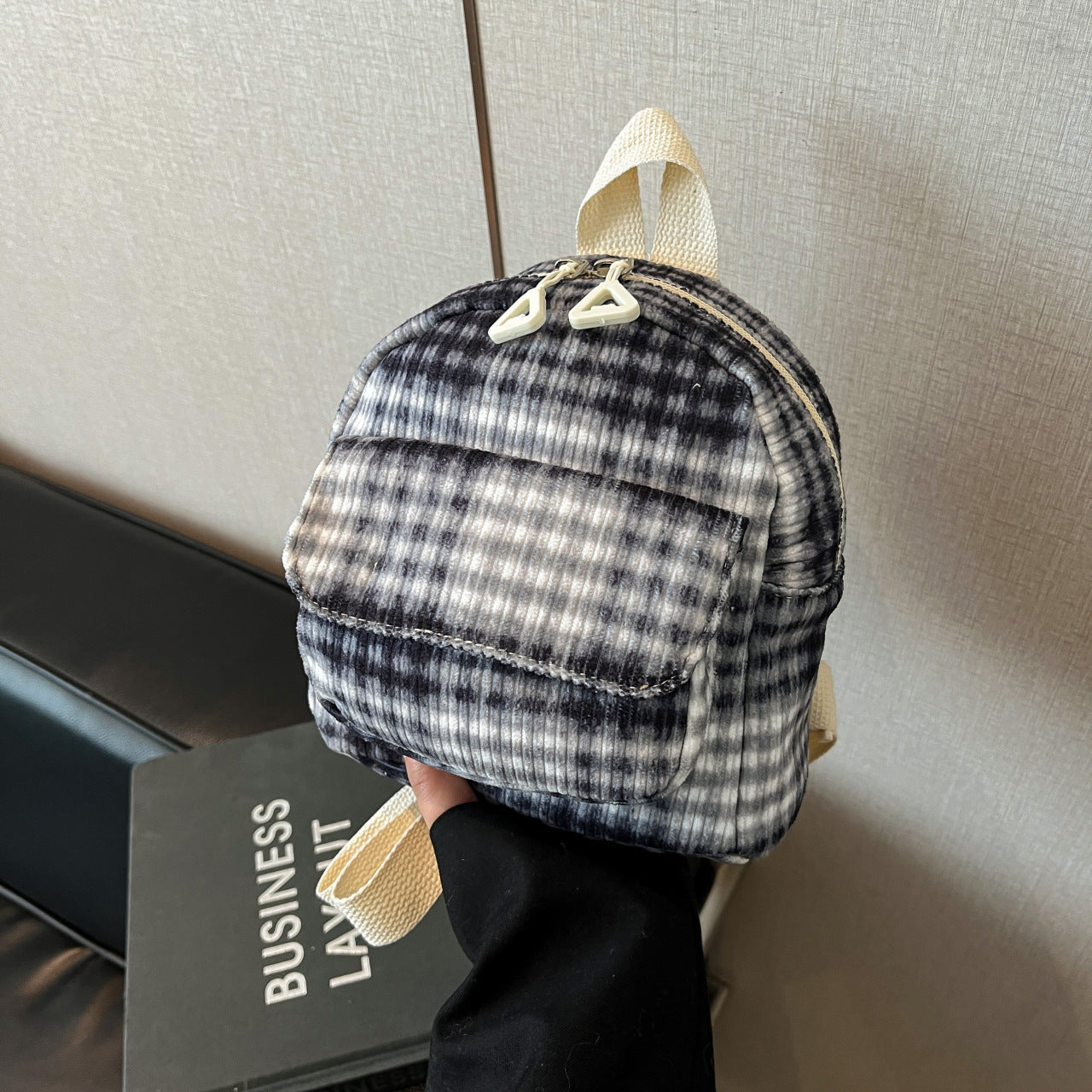 Mini gesteppten Rucksack