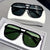 Premium Übergroße Winkelform Sonnenbrille Brehn