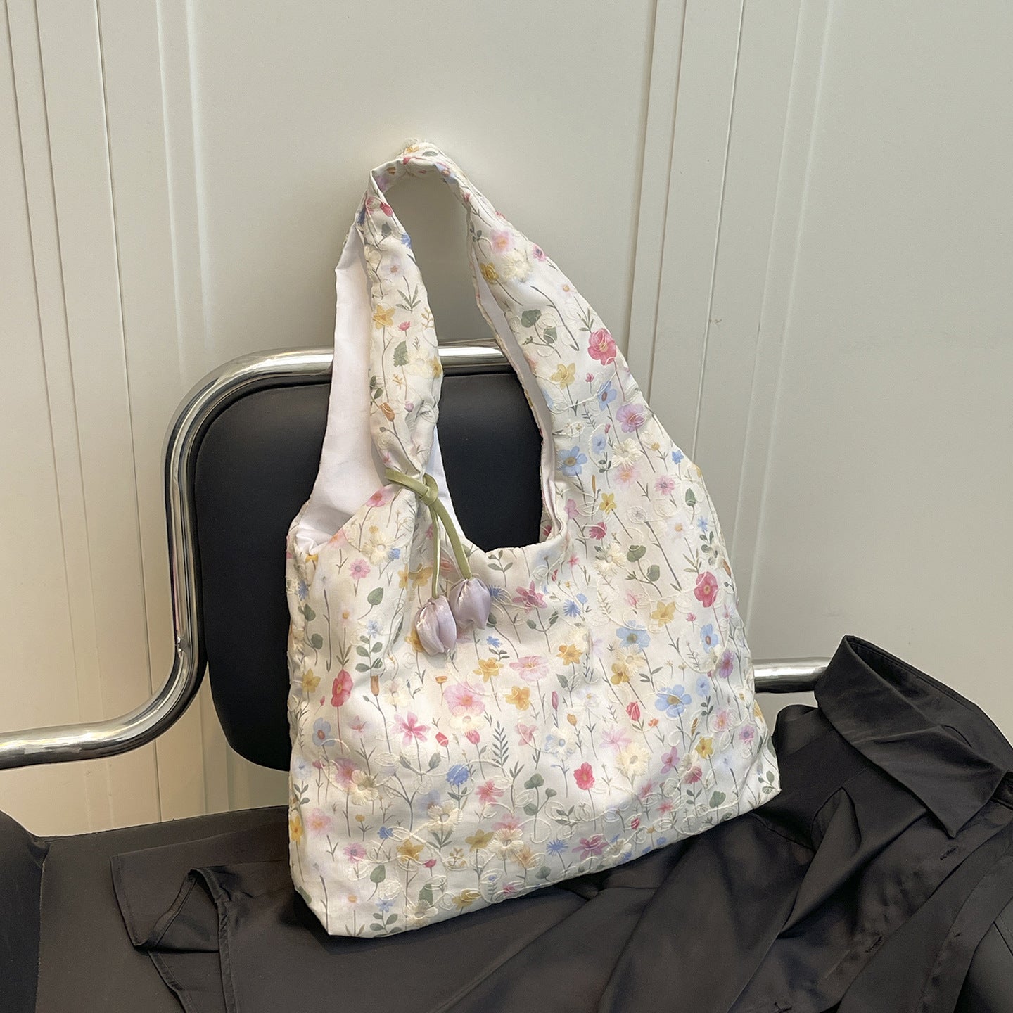 Praktische Blumendruck Tragetasche Brehn