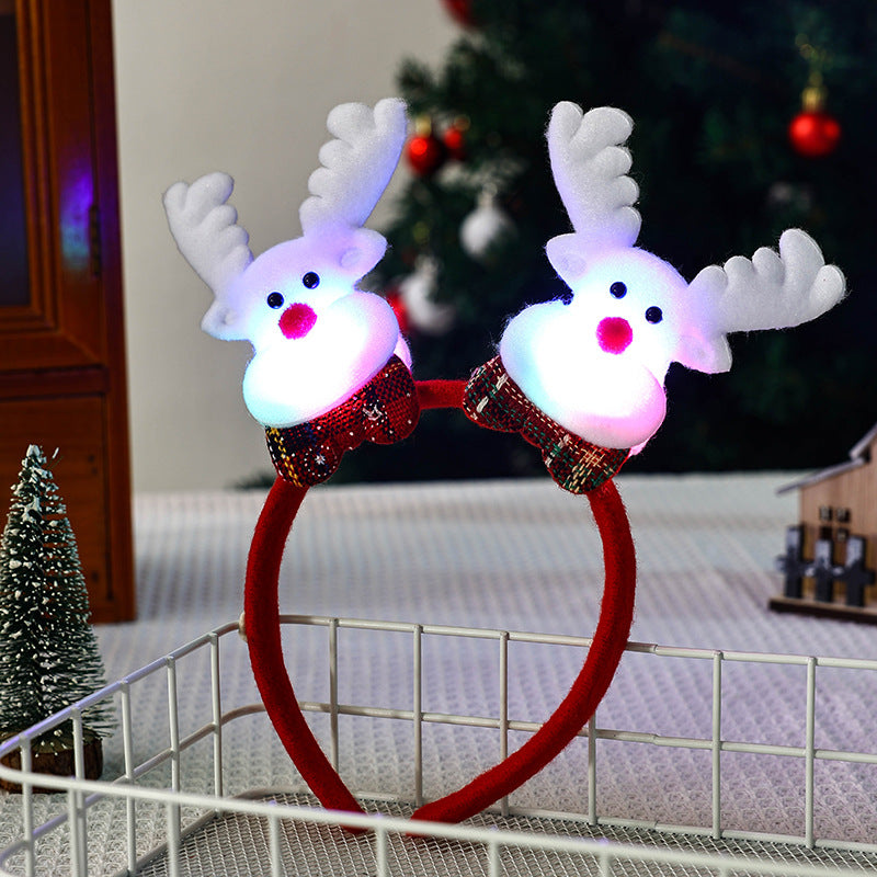 Festlicher LED Weihnachts-Haarreifen Brehn