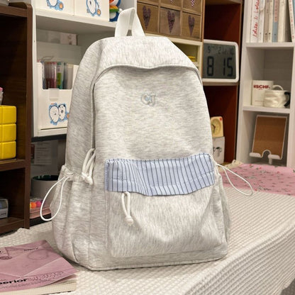 Lässiger weicher Stoff Rucksack Brehn