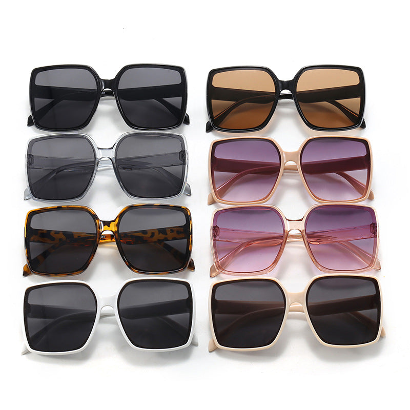 Damen oversized Sonnenbrille im modernen Schildpatt-Design Brehn