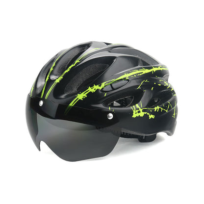 Fahrradhelm mit integriertem Visier Brehn