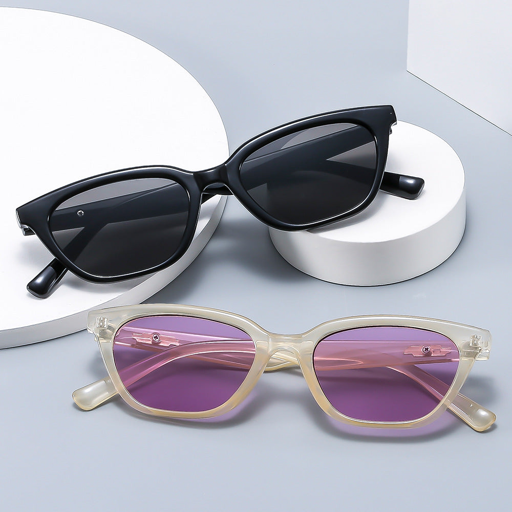 Vintage-inspirierte übergroße eckige Sonnenbrille Brehn