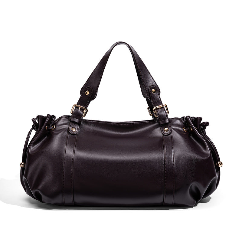 Stylische Lederhandtasche Brehn