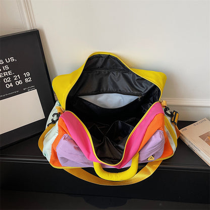 Buntes Mehrfach-Taschen Reise Duffle Bag Brehn