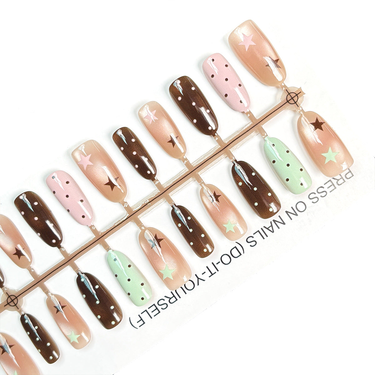 Fashion Press-On Nail Set Brehn