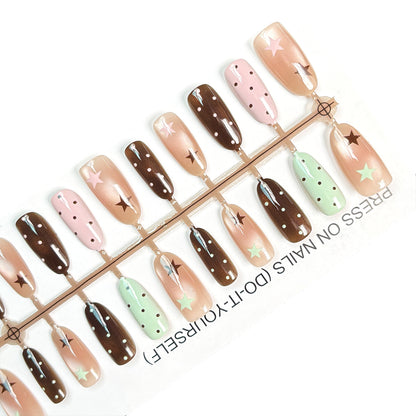 Fashion Press-On Nail Set Brehn