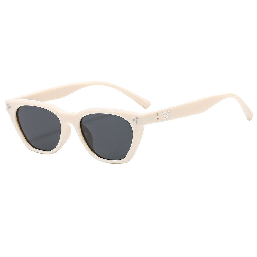 Damen Retro-inspirierte Sonnenbrille mit markantem Rahmen Brehn