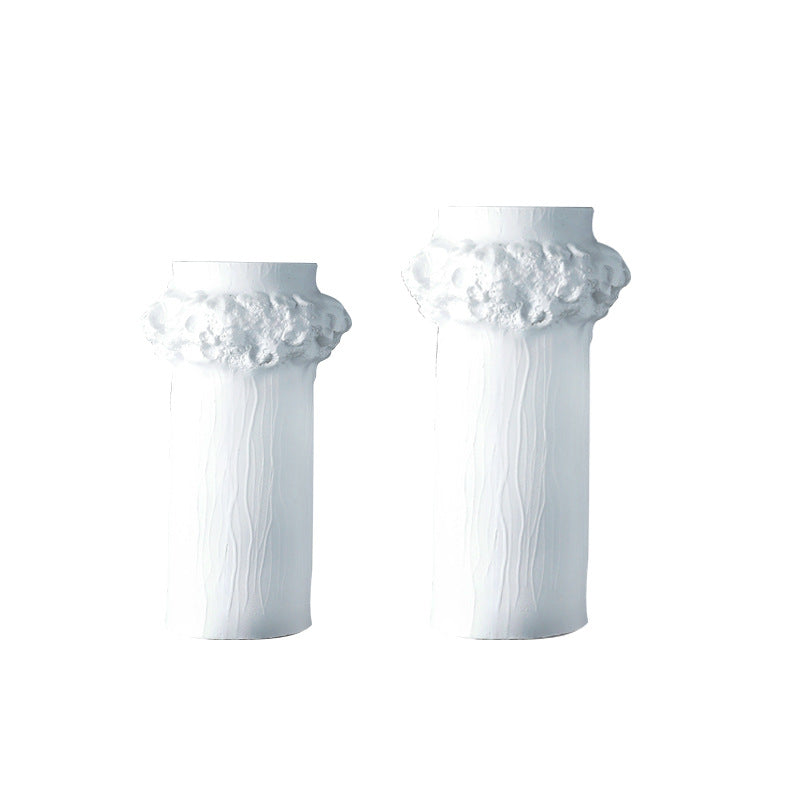 Kunsthandwerkliche dekorative Harzvase